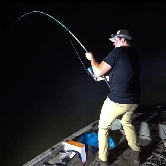 night fishing